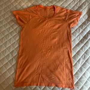 Lululemon Orange Athletic top